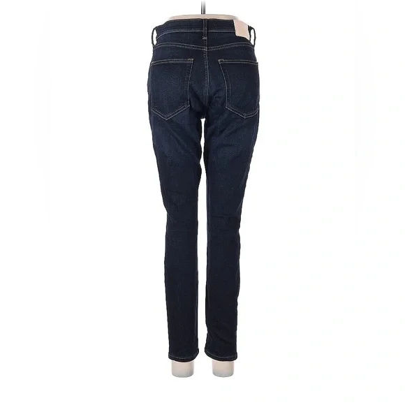 Everlane The High Rise Skinny Jean Ankle Dark Blue Wash - Picture 11 of 12
